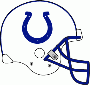 Indianapolis Colts 1995-2003 Helmet Logo fabric transfer
